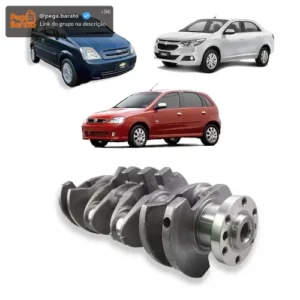 Eixo Virabrequim 1.8 Flex Corsa Meriva Cobalt 1.8 8v Std - Imagem 1