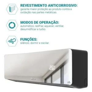 Ar Condicionado Inverter Philco Pac9qg 9000 Btus Qf 220v 220v - Imagem 6