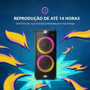 Caixa De Som Bluetooth TAX5208/78 1600w Philips Preto - Imagem 4