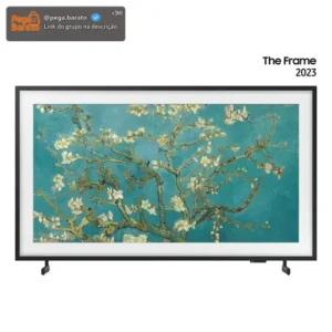 Smart Tv 32'' Qled The Frame QN32LS03CBGXZD Preto Samsung - Imagem 1