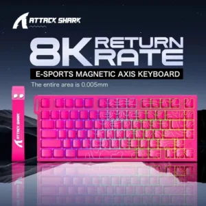 Teclado Mecânico Attack Shark R82he 8000hz Gamer - Imagem 9