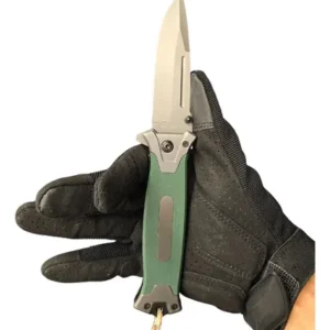 Canivete Tatico Militar Semi Automatico Estilo Browning 364b - Imagem 6