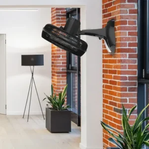 Ventilador de Mesa e Parede Britânia Maxx Force Turbo BVT400 Preto 150W com 3 Velocidades e Diâmetro de 40" - Imagem 6