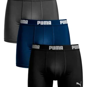 Kit 3 Cuecas Boxer Puma Sem Costura Microfibra Premium - Imagem 1