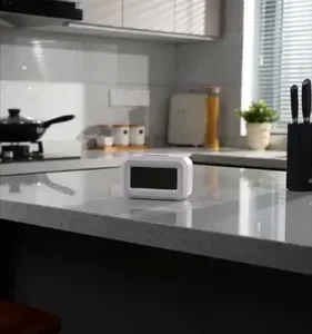 Relógio Digital Mesa Despertador Inteligente Cabeceira Quarto Idoso Com Sensor De Temperatura Micgeek - Imagem 11