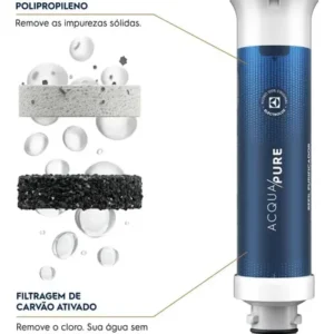 Purificador Electrolux Experience Água Gelada, Fria ou Natural com Compressor Grafite PC01X - Imagem 8