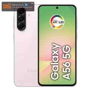 Samsung Galaxy A56 5g 12gb 256gb Dual Sim Rosa Rosa - Imagem 1