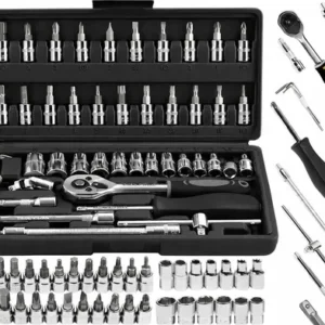 Esmerilhadeira Lixadeira Profissional 127v + Kit 46 Soquetes - Imagem 4