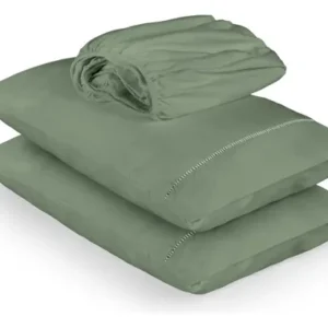 Kit Jogo De Lençol Elástico Casal + Fronha Roupa De Cama - Imagem 2