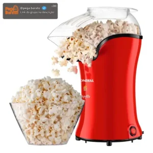 Pipoqueira Popflix Mondial Vermelho1200W PP-03 - Imagem 1