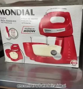 Batedeira Prática B-45-b 2 Tigelas 400w Preta Mondial Cor Preto Frequência 60 - Imagem 2