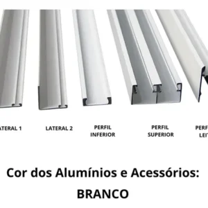 Kit Pia Estrutura Gabinete Porcelanato Vidro L1,20xa1,00 Cm - Imagem 5