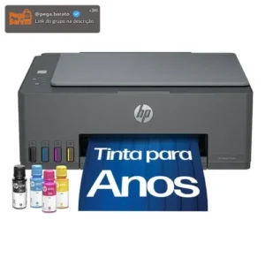 Impressora Multifuncional Hp Tank 589 Color Wifi Usb -bivolt Cinza-escuro - Imagem 1