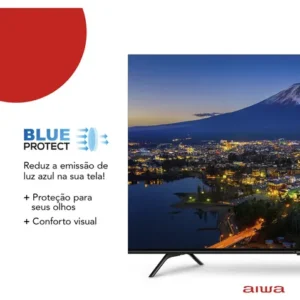 Smart TV AIWA 55” Android 4K Borda Ultrafina Dolby Vision&Atmos AWS-TV-55-BL-01-A - Imagem 7