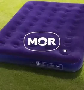 Colchão Inflável King Size Grande Barraca Acampamento Casa - Imagem 9