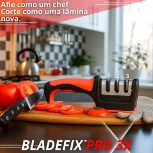 Kit Com Faca De Cozinha E Churrasco Artesanal Full Tang+ Bainha Couro Com Gravuras + Afiador Vermelho Abs Emborrachado Gourmet Premium Forjada A Mão Picanha Chef De Cozinha - Imagem 3