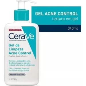 Gel De Limpeza Acne Control Para Pele Oleosa 340g Cerave - Imagem 3