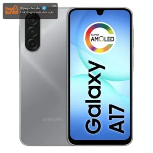 Celular Samsung Galaxy A17 Com Ia, 128gb, 4gb Ram, Câm De 50mp, Tela De 6.7 , Nfc, Ip54 - Cinza - Imagem 1