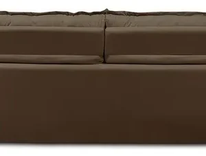 Sofá Retrátil Reclinável Com Molas 1,50m Livia Suede Marrom - Imagem 7