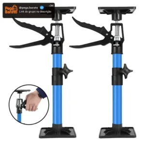 Kit 2 Peças Haste Suporte Telescópica Ferramenta 50-115cm - Imagem 1