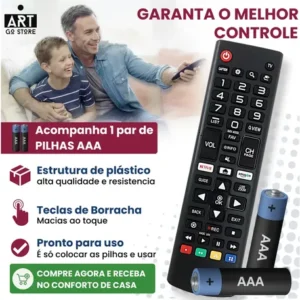 Controle Remoto Para Lg Universal Tv Smart Led - Imagem 3