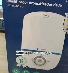 Umidificador De Ar Ultrassônico Umi Pop Health 2,3l Dellamed Cor Branco - Imagem 13