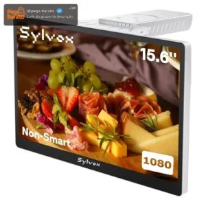 Tv Sylvox 15.6 Fhd Dobrável 12v Hdmi Usb Rv - Imagem 1