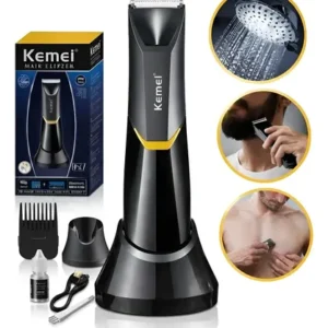 Aparador De Pelos Íntimos Uso Profissional Kemei (original) - Imagem 3