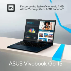 Notebook Asus Vivobook Go 15 Bq5314ws Athlon 4gb 128gb W11 - Imagem 4