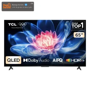 Smart TV 65 Tcl 4K Uhd Qled 65t6c - Imagem 1