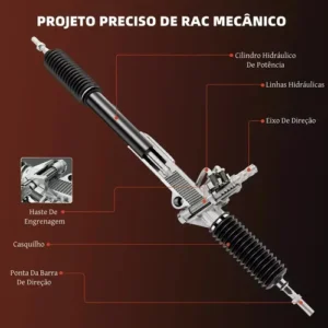 Caixa Direção Hidráulica 16900162s Palio Strada Fire Novo - Imagem 8