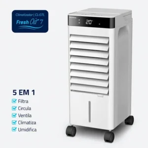 Climatizador Fresh Air Mondial Branco 90W CL-07L - Imagem 2