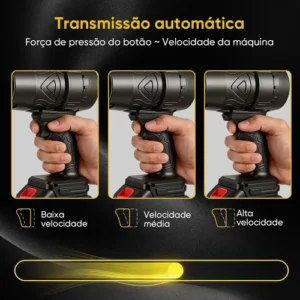 Soprador De Folhas Turbo Portátil 800W Recarregável Com 2 Baterias 48V, Mini De Mão, Potente, Folhas Pó Limpeza Carro - Imagem 6