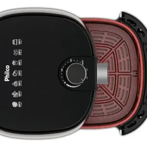 Fritadeira Air fryer philco 4l redstone 1500w paf40a Cor Preto - Imagem 3