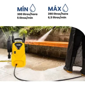 Lavadora De Alta Pressão Vonder Leve Lav 1300 90bar - Cor Amarelo-Preto Frequência 60 Hz - Imagem 12