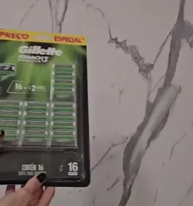 Carga Aparelho De Barbear Gillette Mach3 Sensitive Com Aloe - Imagem 13