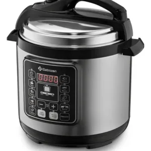 Panela de Pressão Elétrica 1100W Eletrozon Elt-808 de 6 Litros com Revestimento Antiaderente e Desligamento Automático - Imagem 2