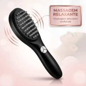 Escova Massageadora Capilar Led 4 Em 1 Terapêutica Cabelo - Imagem 6