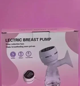 Bomba De Tirar Leite Elétrica Bombinha De Leite Materno Alimentação Coletor De Leite Armazenamento Sutia Extracao De Leite Display Led + Mamadeira Extratora Elétrica Amamentação Sugador Marca Davely - Imagem 2