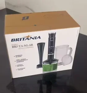 Mixer Bmx360 2 Em 1 350w Com Lâminas Pro Maxx Preto Britânia - Imagem 2