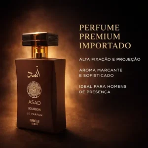 Perfume Árabe Asad Bourbon Original Masculino 100ml Isabelle - Imagem 4