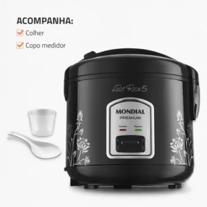 Panela De Arroz Fast Rice 5 Premium Mondial NPE-08-5X - Imagem 8