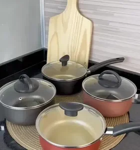 Conjunto Panelas Antiaderente 10 Peças Teflon Várias Cores - Imagem 15