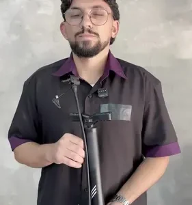 Bomba Para Pneu de Bicicleta Portátil De Ar Manual 3 Bicos 2 Válvulas Fina E Grossa Encher Pneus De Bike Carro Moto Bola Balão Colchão Inflável Bico Schrader E Presta Cor Preto Sign - Imagem 12