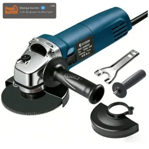 Esmerilhadeira Lixadeira Angular 850w 115mm Cor Azul-petrol - Imagem 1