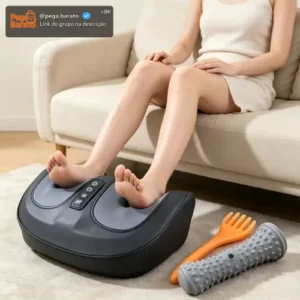 Massageador Pes Elétrico Anti Stress Pernas Relaxe Confort - Imagem 1