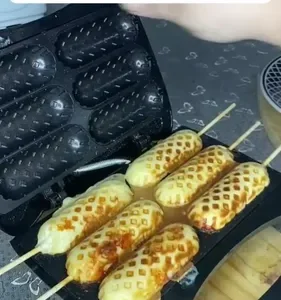 Maquina De Crepe Crepeira Crepera Hotdog Linguiça Queijo 110 - Imagem 2