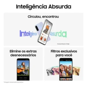 Celular Samsung Galaxy A36 5g 256gb 8gb Ram Branco - Imagem 3