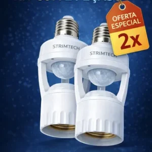 Kit 2 Sensores De Presença Iluminação Lâmpada Soquete E27 - Imagem 11