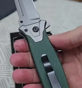 Canivete Tatico Militar Semi Automatico Estilo Browning 364b - Imagem 12